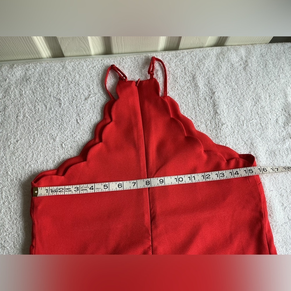 Lulu's Vibrant Red Mini Dress - Picture 10 of 14